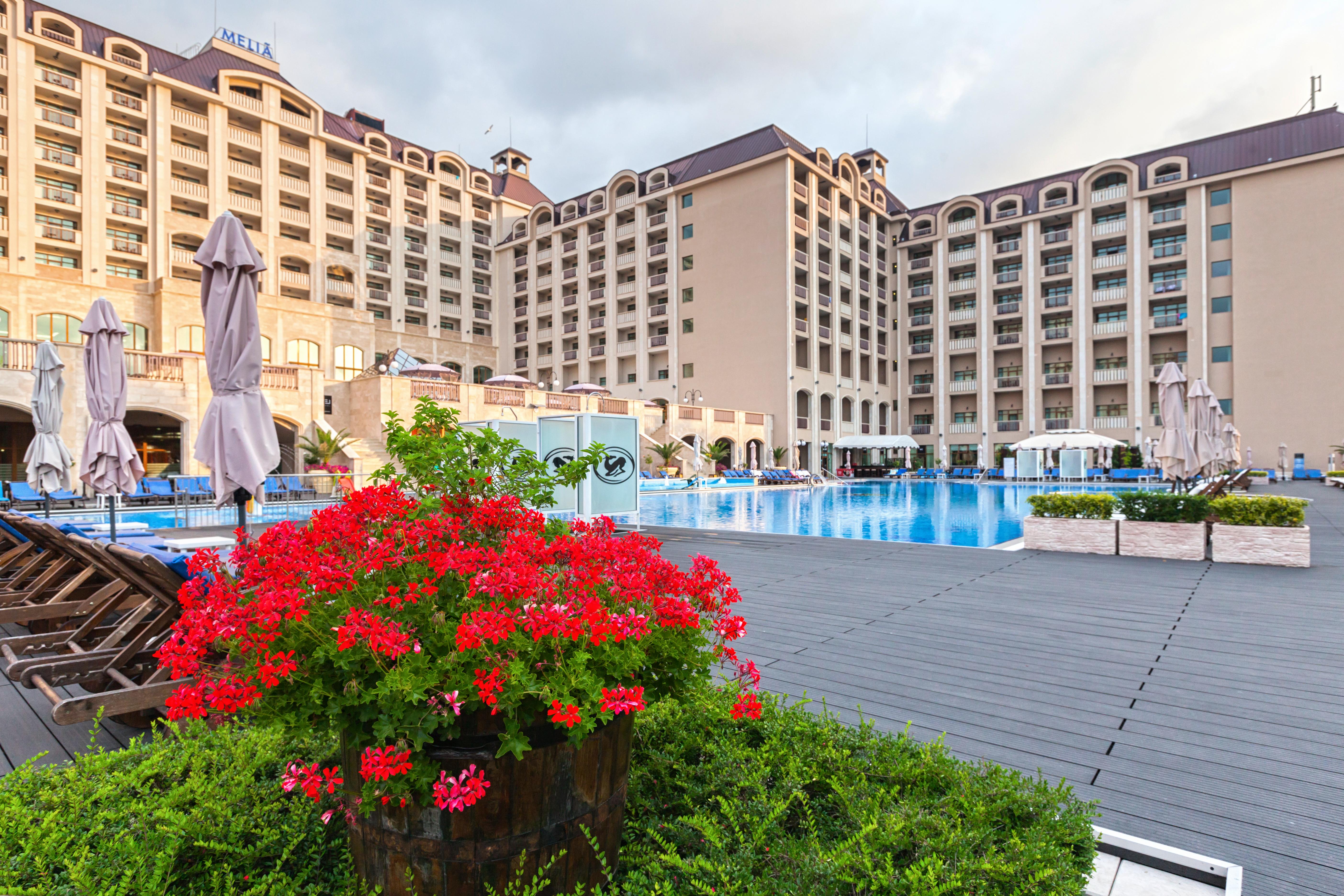 Marina Grand Beach Hotel Golden Sands Bagian luar foto